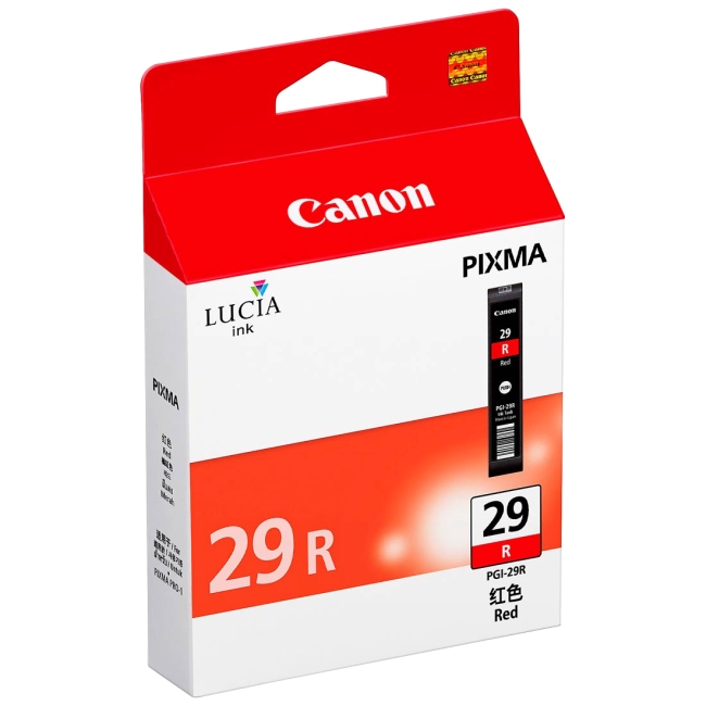 Canon, Inc 4878B002 Canon LUCIA PGI-29R Ink Cartridge - Red