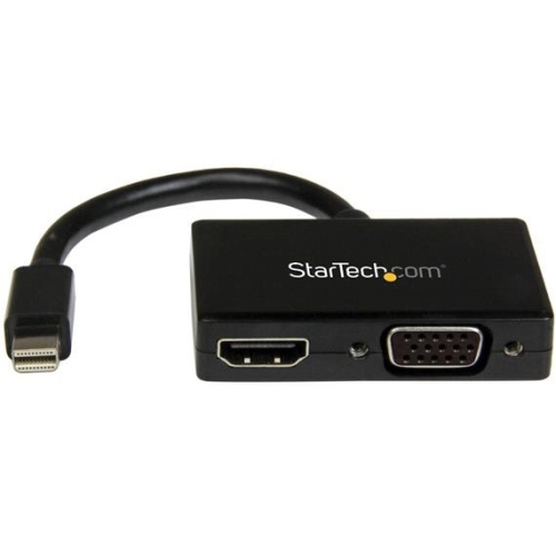 StarTech.com MDP2HDVGA StarTech.com Travel A/V adapter: 2-in-1 Mini DisplayPort to HDMI or VGA converter