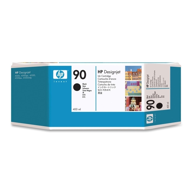 Hewlett-Packard C5058A HP 90 Black Ink Cartridge