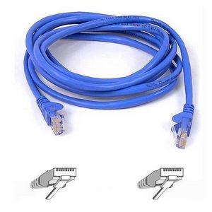 Belkin International, Inc A3L791-15-BLU Belkin CAT5e Patch Cable
