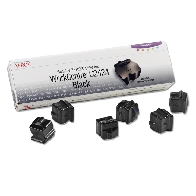 Xerox Corporation 108R00664 Xerox Black Solid Ink Sticks