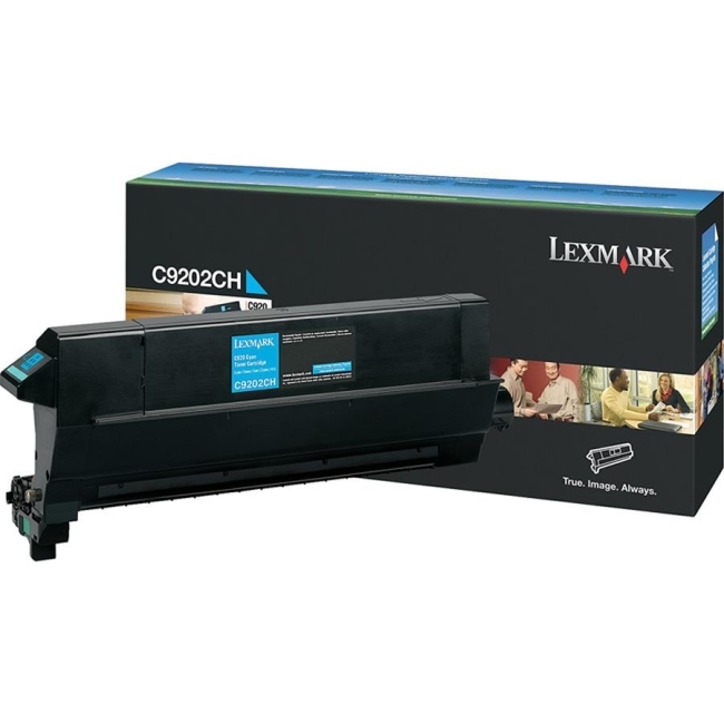 Lexmark International, Inc C9202CH Lexmark Cyan Toner Cartridge