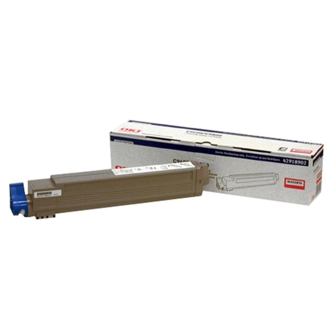 Oki Electric Industry Co., Ltd 42918902 Oki Magenta Toner Cartridge