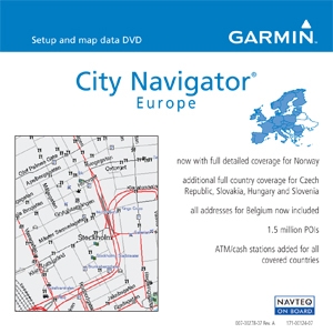 Garmin, Ltd 010-10373-00 Garmin City Navigator Europe Digital Map