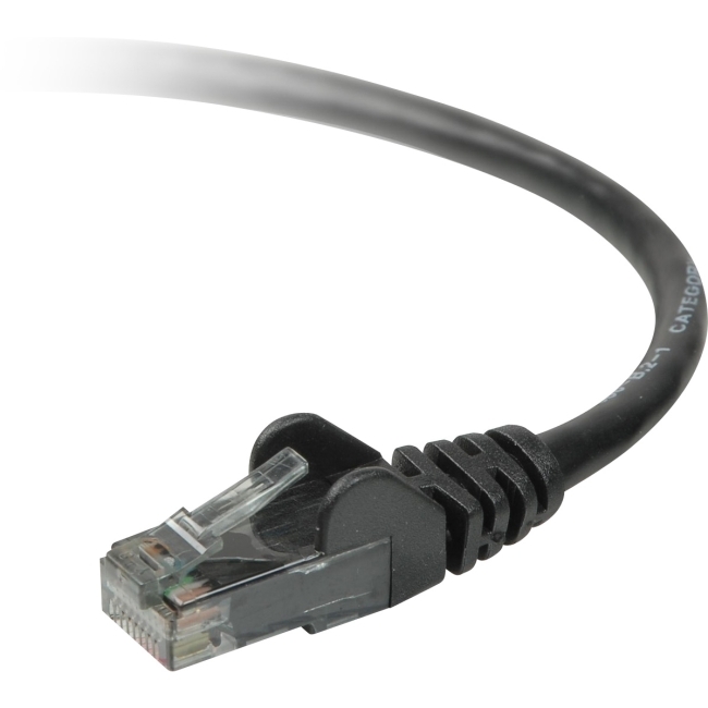 Belkin International, Inc A3L980-40-BLK-S Belkin Cat. 6 UTP Patch Cable