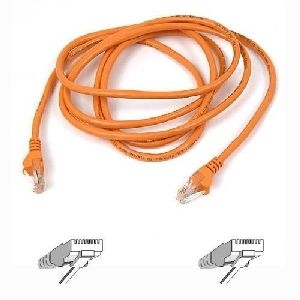 Belkin International, Inc A3L791-04-ORG Belkin Cat. 5E UTP Patch Cable