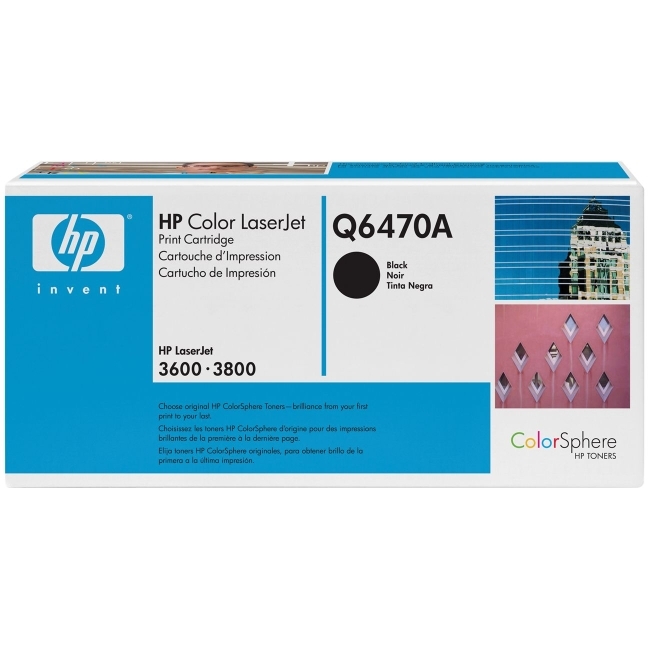 Hewlett-Packard Q6470A HP 501A Black Toner Cartridge