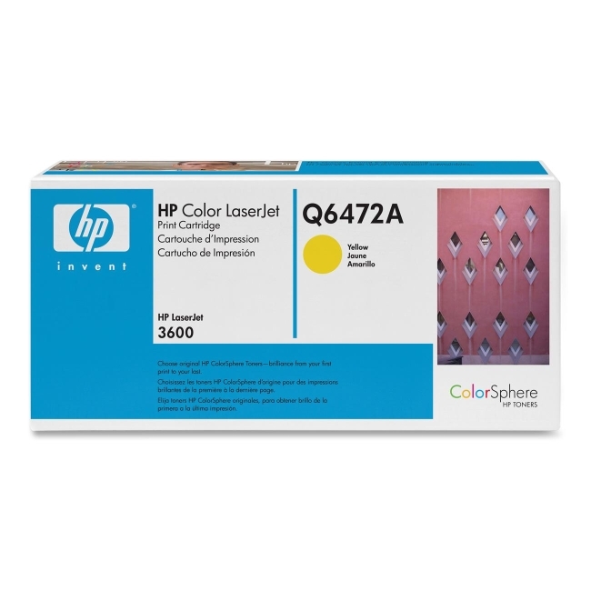 Hewlett-Packard Q6472A HP 502A Yellow Toner Cartridge