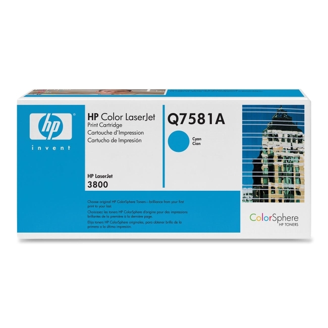 Hewlett-Packard Q7581A HP 503A Cyan Toner Cartridge