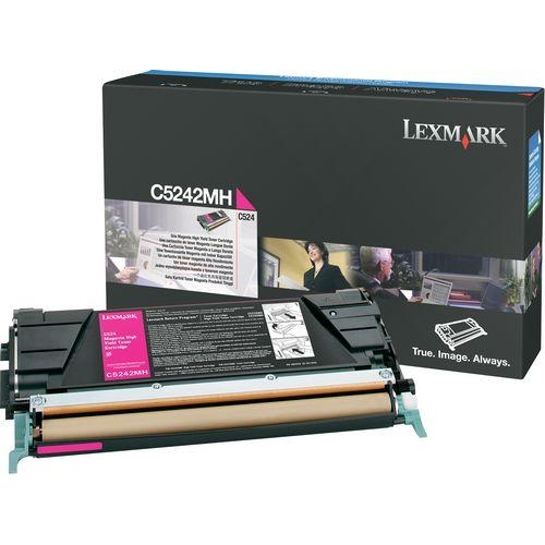 Lexmark International, Inc C5242MH Lexmark Magenta High Yield Toner Cartridge