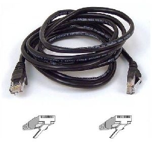 Belkin International, Inc A3L980V50-BLK-S Belkin Cat. 6 Patch Cable