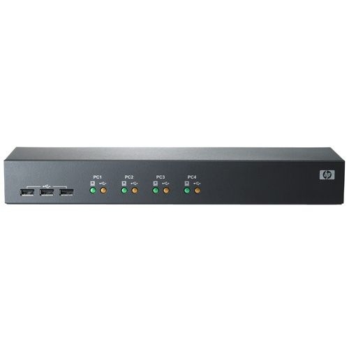 HewlettPackard AF611A HP 4Port USB/PS2 KVM Console Switch