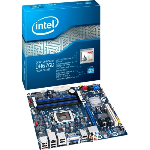Intel Corporation BOXDH67GD Intel Media DH67GD Desktop Motherboard Intel